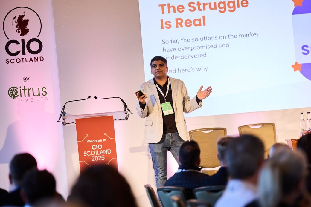 Speaking at CIO Scotland